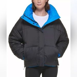 NWOT Calvin Klein Performance Sz XXL Reversible Oversized Zip-Up Puffer Jacket!